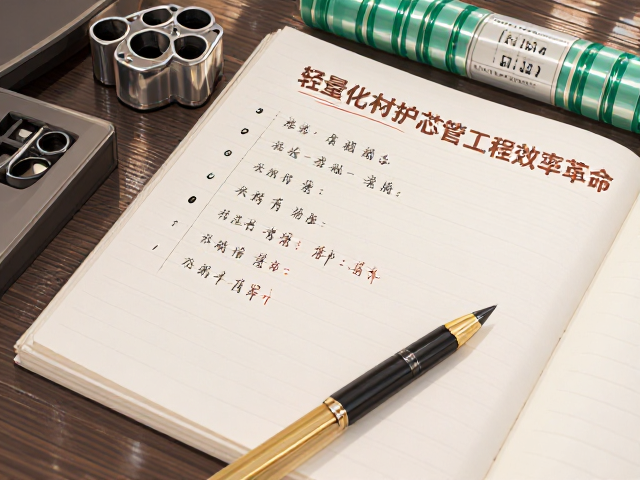 轻量化材料护芯管,快速笔记里的工程效率革命