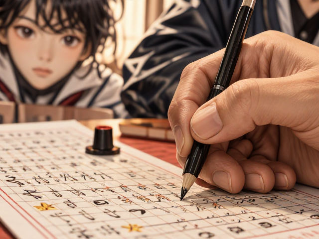 考试涂卡技巧与书法运笔法，定制刻字礼品灵感指南