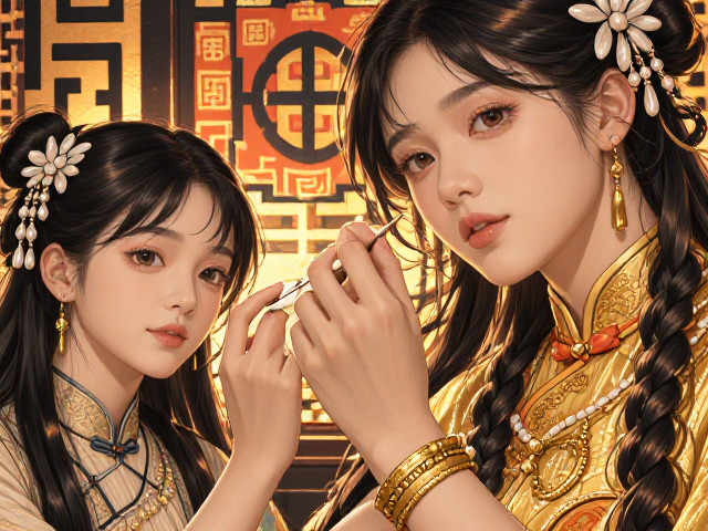 纹样寓意解码：传统吉祥符号的针法表达