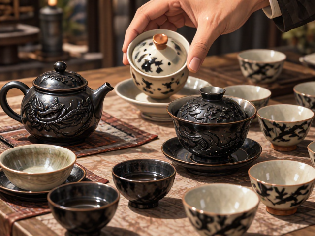 段泥黑泥龙风泥分类，窑变釉自然陶瓷茶杯选购指南