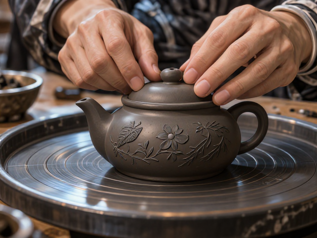紫砂模具成型花鸟纹，为何不建议长期浸泡？揭秘工艺与养护