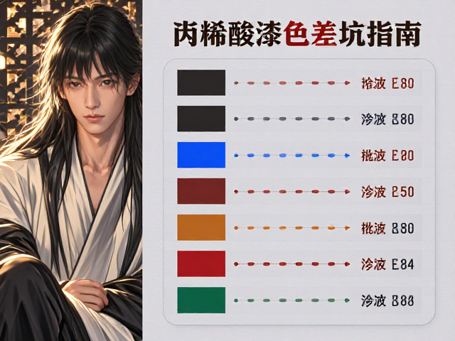 田宫丙烯酸漆色差控制指南，精准调色避坑指南