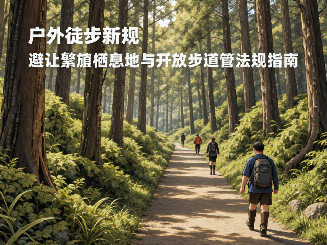 户外徒步新规，避让繁殖栖息地与开放步道管理法规指南