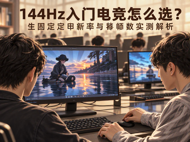 144Hz入门电竞怎么选？原生固定刷新率与每秒帧数实测解析