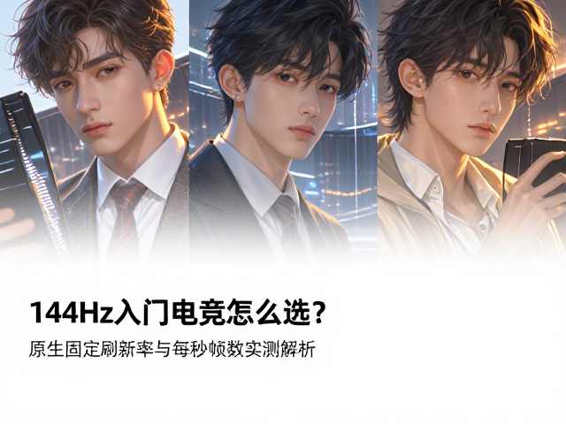 144Hz入门电竞怎么选？原生固定刷新率与每秒帧数实测解析
