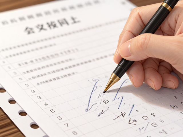 考试涂卡、草稿演算、会议签到，高效签名与书写技巧指南