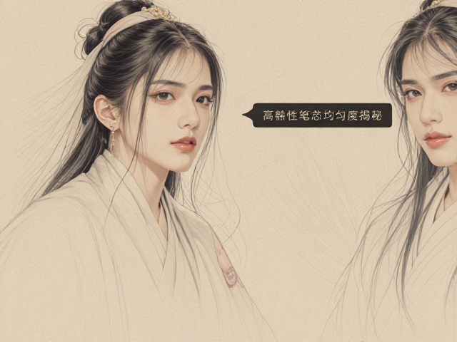 高韧性笔芯均匀度揭秘，艺术素描创作不折断的秘密