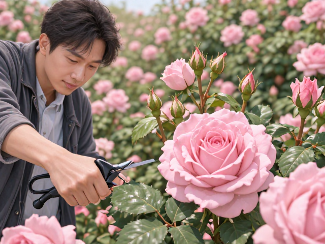 春季月季萌芽开花期如何控型修剪？新手必看技巧