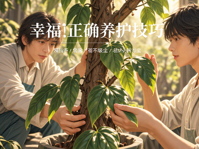 幸福树光照不足易积灰？揭秘正确养护技巧，叶片油亮不吸尘