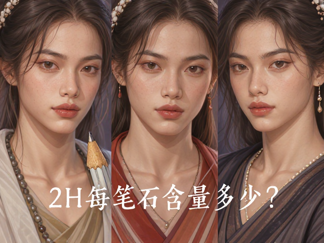 2H铅笔石墨含量多少?高纯度适合素描阴影,新手必看