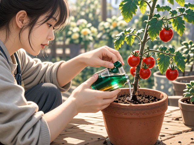 春季樱桃番茄换盆指南,液肥怎么用?促花保果不烧根