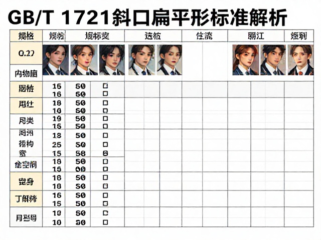 GB/T 1721斜口扁平形标准解析,规格、选型与行业应用指南