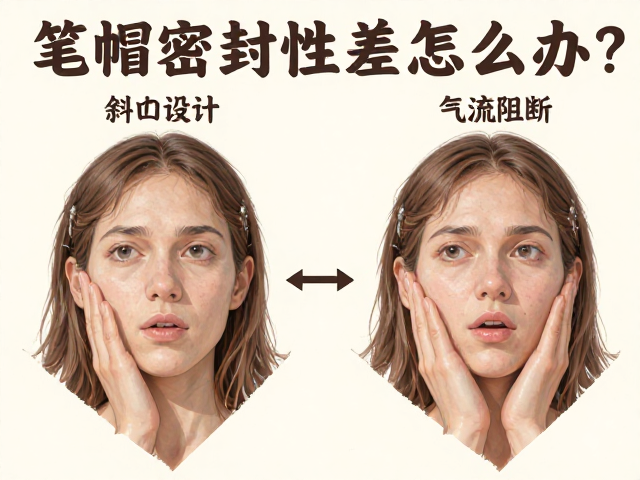 笔帽密封性差怎么办?斜口设计,流畅顺滑书写体验全解析