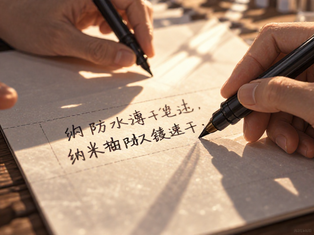 纳米防水速干笔，高显色墨水防字迹模糊，持久清晰不洇墨
