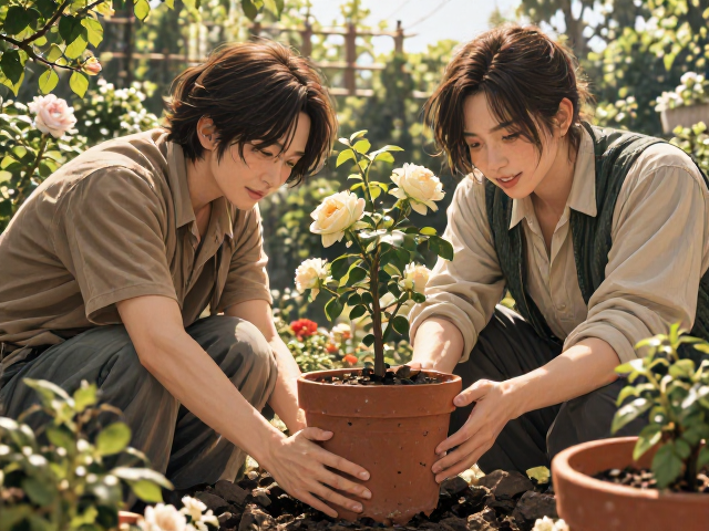 月季夏季假植技巧，遮阴防涝保命指南