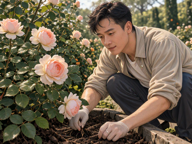 月季夏季假植技巧，遮阴防涝保命指南
