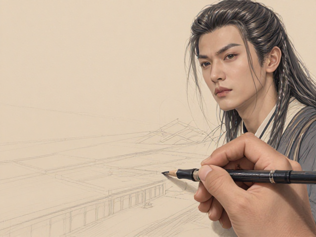 2H铅笔素描创作,石墨粉技法详解与避坑指南