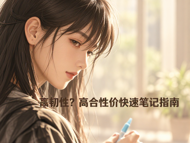 聚合物粘合剂怎么选？高韧性日常快速笔记指南