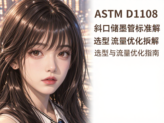 ASTM D1108斜口储墨管标准详解,规格、选型与流量优化指南
