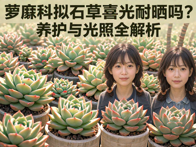 萝藦科拟石莲喜光耐晒吗？多肉植物养护与光照全解析
