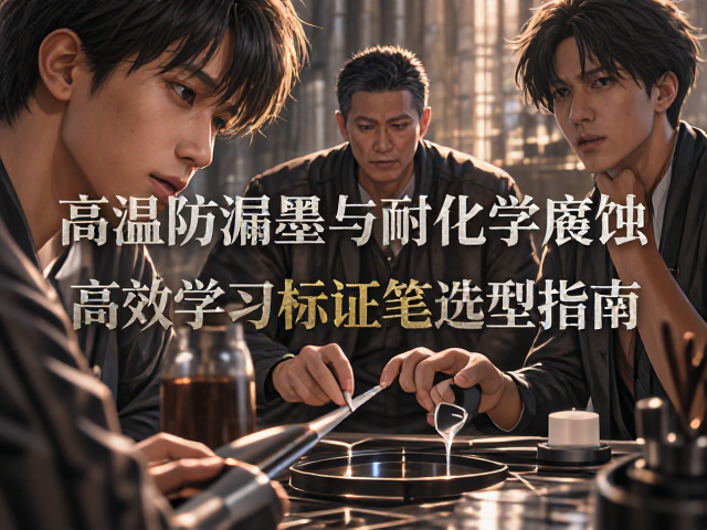 高温防漏墨与耐化学腐蚀，高效学习标注笔选型指南