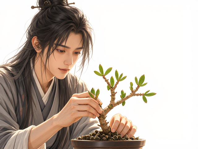 拟石莲枝插繁殖技巧,打造阳台极简造景指南