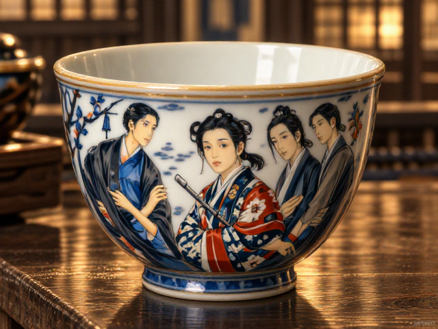 日本有田烧骨瓷主人杯，国际陶瓷茶具选购指南与鉴赏
