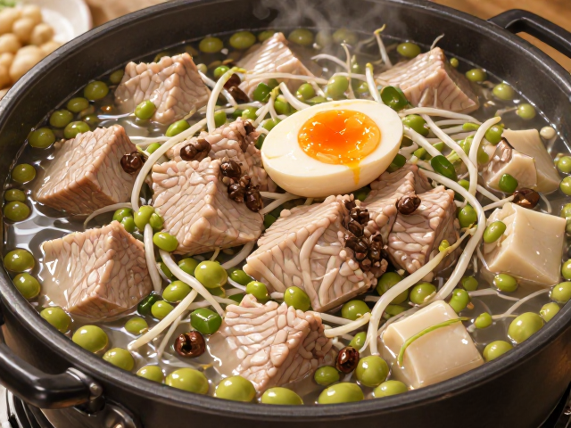 泥鳅豆芽猪排汤，清热滋补养生食谱，营养美味做法详解
