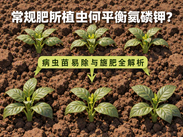 常规化肥种植中如何平衡氮磷钾?病虫苗剔除与施肥全解析