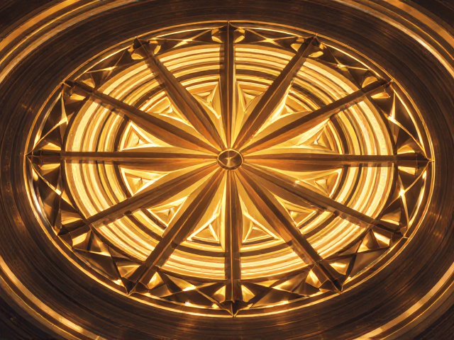 几何解构之美,激光切割打造极致圆形艺术装置