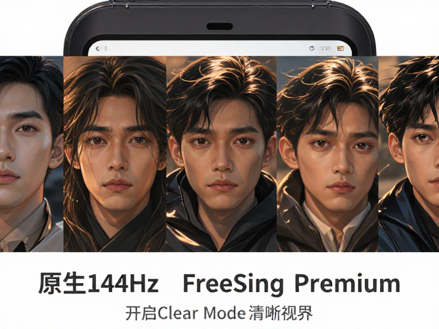 原生144Hz，FreeSync Premium，开启Clear Mode清晰视界