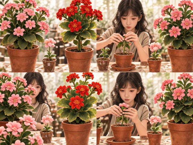 长寿花压条繁殖攻略,季节性光照调整技巧,新手也能爆盆
