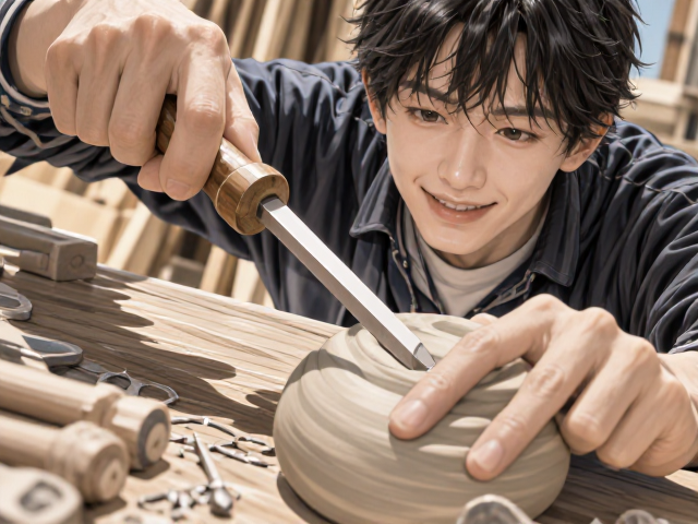 雕刻工具使用指南，保持坯体稳定，避免用力过度折断刀头