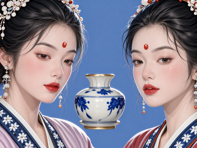 广作仿古白瓷构件鉴定，彩料发色如何符合年代特征？