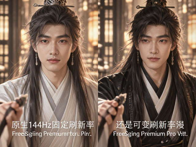 原生144Hz固定刷新率好还是可变刷新率？FreeSync Premium Pro怎么选