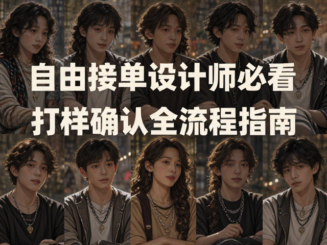 自由接单设计师必看,情绪板构建与打样确认全流程指南