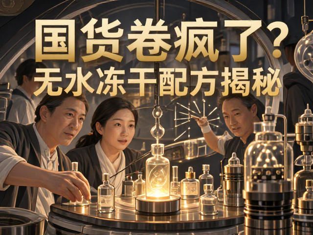 国货卷疯了?无水冻干配方揭秘,技术碾压还是营销噱头?