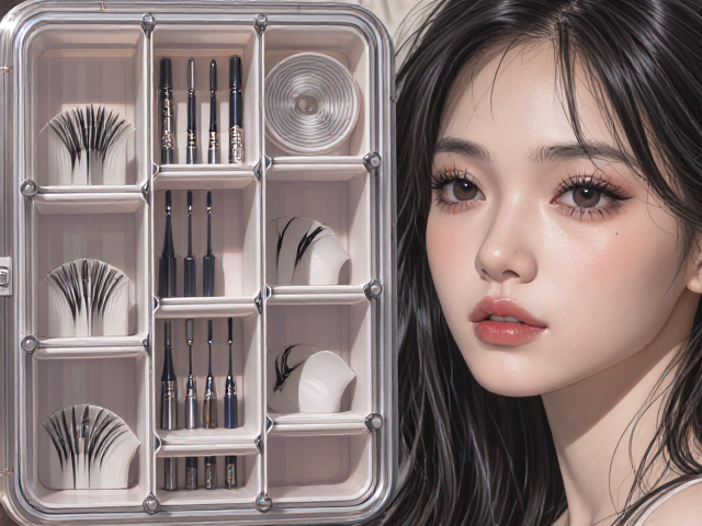 上门美睫必备,避光密封睫毛收纳盒,工具独立存放更卫生