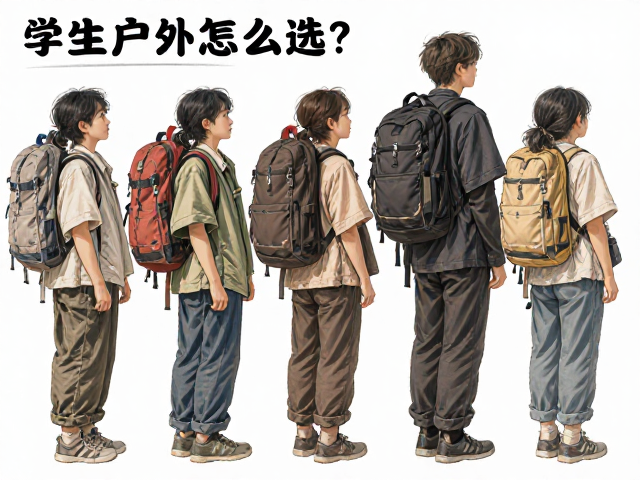 学生户外包怎么选?适配成长身高,开启自然探索之旅