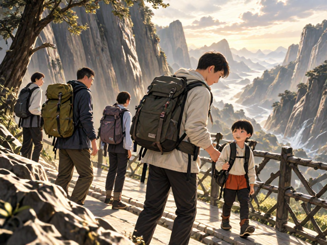 16-60岁全家轻装登山指南,亲子户外必备装备与攻略