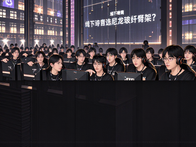 线下电竞赛事现场搭建,专业比赛会场为何首选尼龙玻纤骨架?