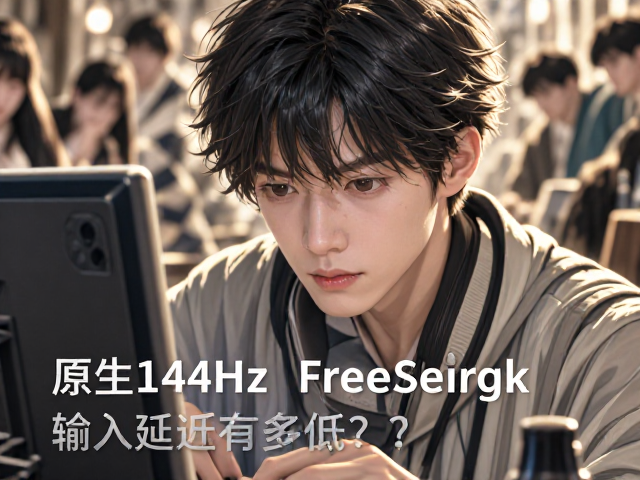 原生144Hz配FreeSync，输入延迟有多低？实测揭秘