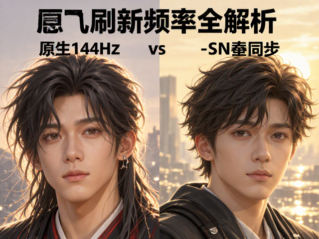 原生144Hz vs V-Sync垂直同步,画面刷新频率全解析