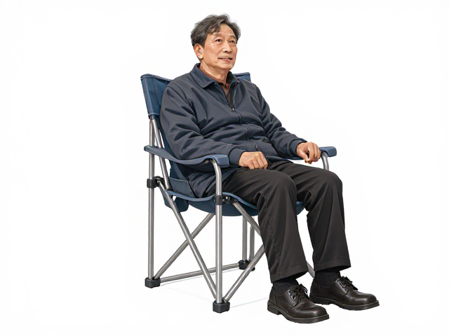 成人可移动折叠椅,适老高度设计,安全省力易收纳