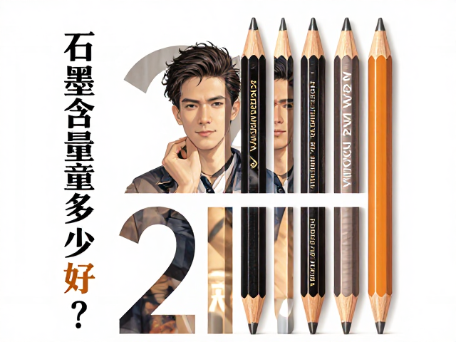 石墨含量多少好？根据颜色深浅偏好，教你选对2H铅笔