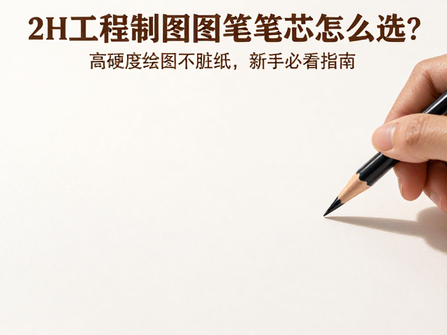 2H工程制图彩色铅笔芯怎么选?高硬度绘图不脏纸,新手必看指南