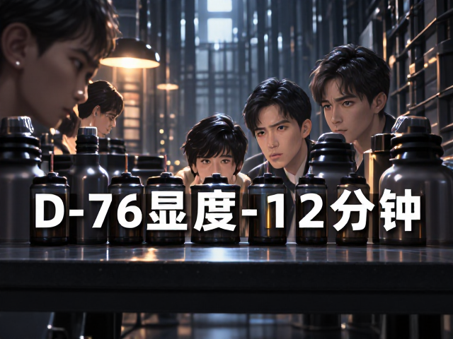 D-76显影8-12分钟,实验影像高光密度控制指南