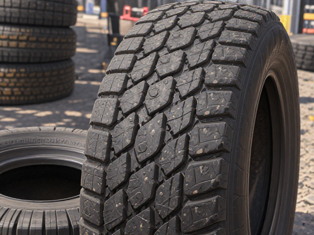 碎石耐磨胎怎么选?二手翻新市场块状深花纹选购指南