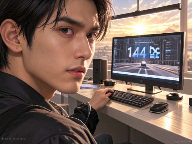 原生144Hz，FreeSync Premium，帧生成时间低才是真流畅