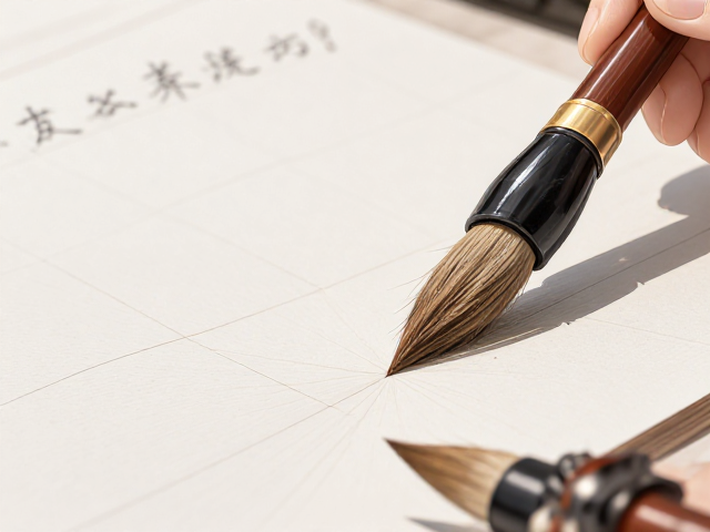 羊毫毛笔怎么选?装套技巧与书法练习入门指南
